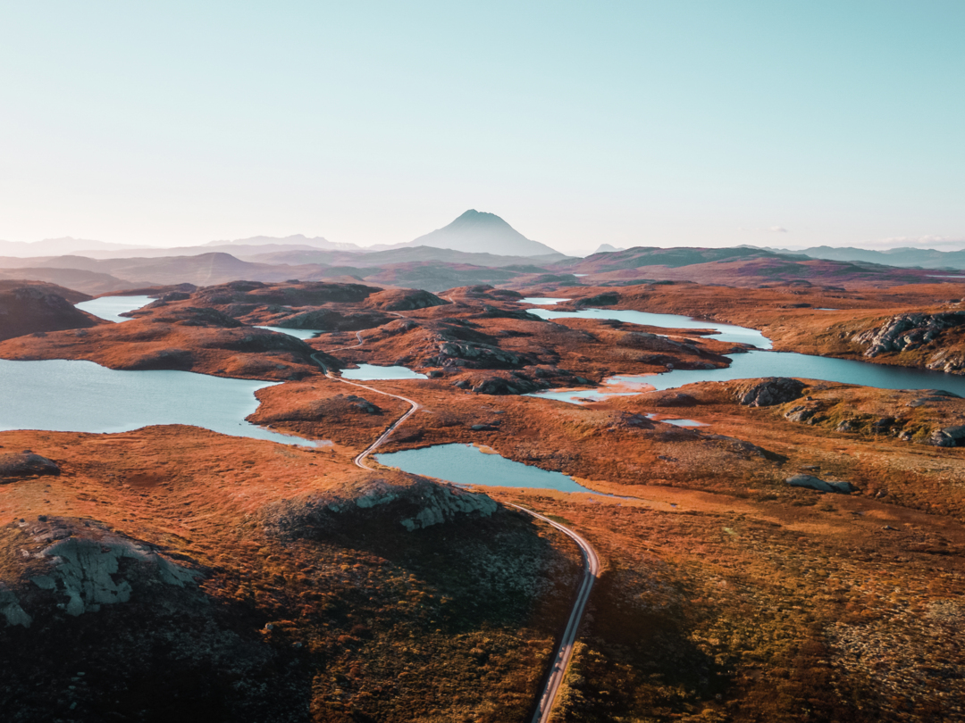 Hardangervidda Nasjonalpark - med skue mot Gaustatoppen