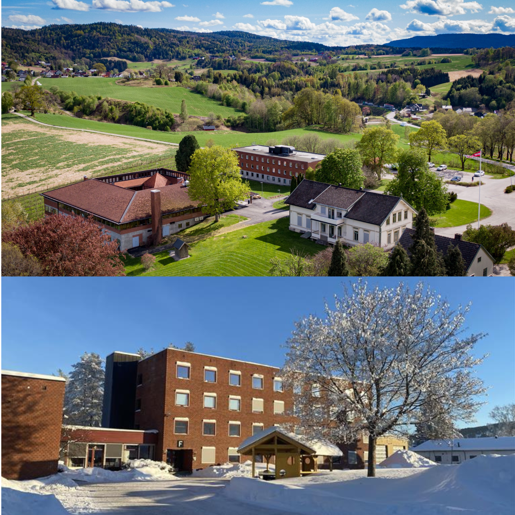 Skolens to avdelinger